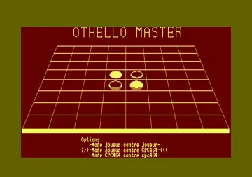 Othello Master (F) (1985) screen shot title
